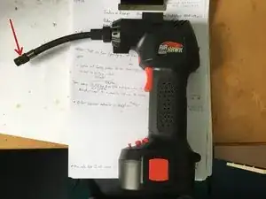 Repair Cordless tyre inflater Air Hawk Pro AHP-MC6/2R