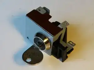 Broken key lock