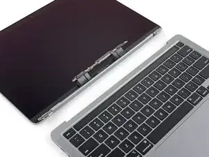 MacBook Pro 13" Two Thunderbolt Ports Late 2020 Display Assembly Replacement