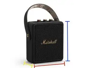 Disassembling Marshall Stockwell Portable Bluetooth Speaker