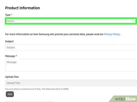 Image titled Contact Samsung Customer Service Step 12
