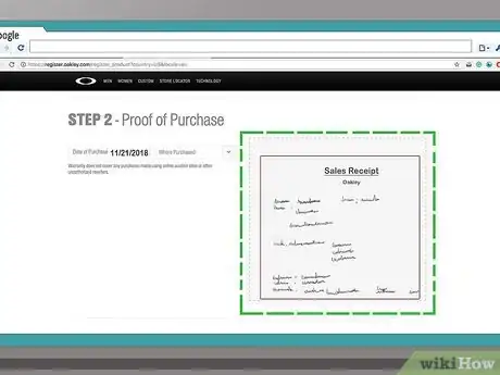 Image titled Register Oakley Sunglasses Step 6