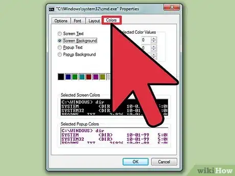 Image titled Change Colours in Command Prompt Step 9