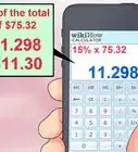 Do Percentages on a Calculator