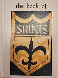 1978-1979 Yearbook cover-L'Amoreaux C.I. The Book of Saints