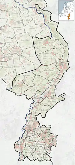 Stevensweert is located in Limburg, Netherlands