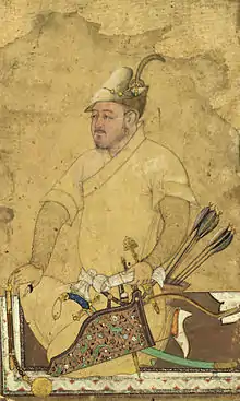 A heavily armed Uzbek, Safavid Iran, mid 16th century