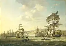 Image 17The Bombardment of Algiers by the Anglo-Dutch fleet in 1816 to support the ultimatum to release European slaves (from Piracy)