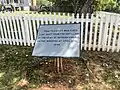 Place of last cannon fired by Confederate artillery