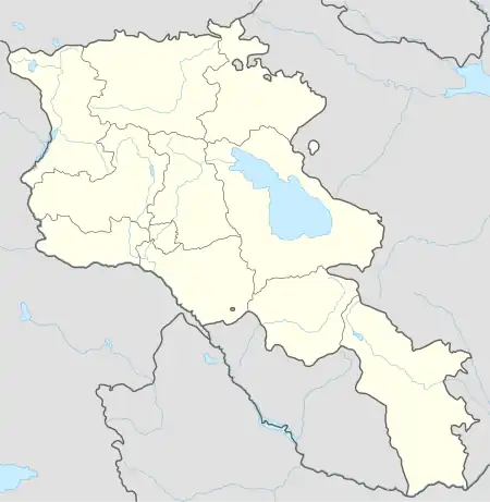 Neft Daşları is located in Armenia