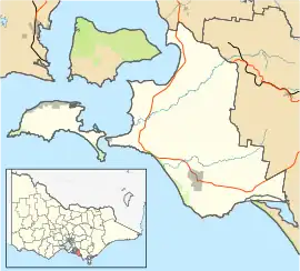 Cape Paterson is located in Bass Coast Shire