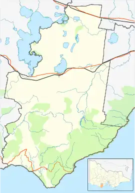 Lavers Hill is located in Colac Otway Shire