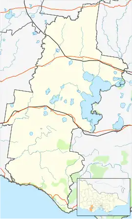 Terang is located in Corangamite Shire
