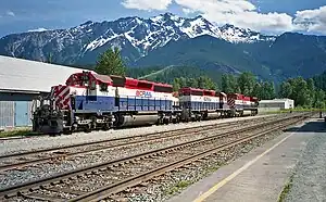 BC Rail locomotives