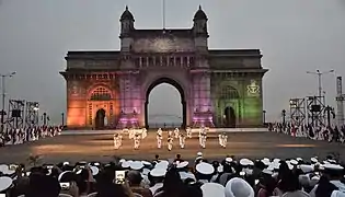 The Gateway of India during Navy Day 2018