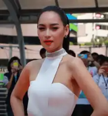 Supermodel, Actress, SingerNamthip JongrachatawiboonMentor of The Face Thailand season 2, 3 and 4
