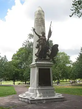Massacre memorial on the Boston Common
