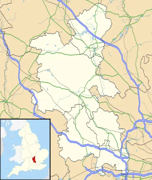 Bletchley is located in Buckinghamshire