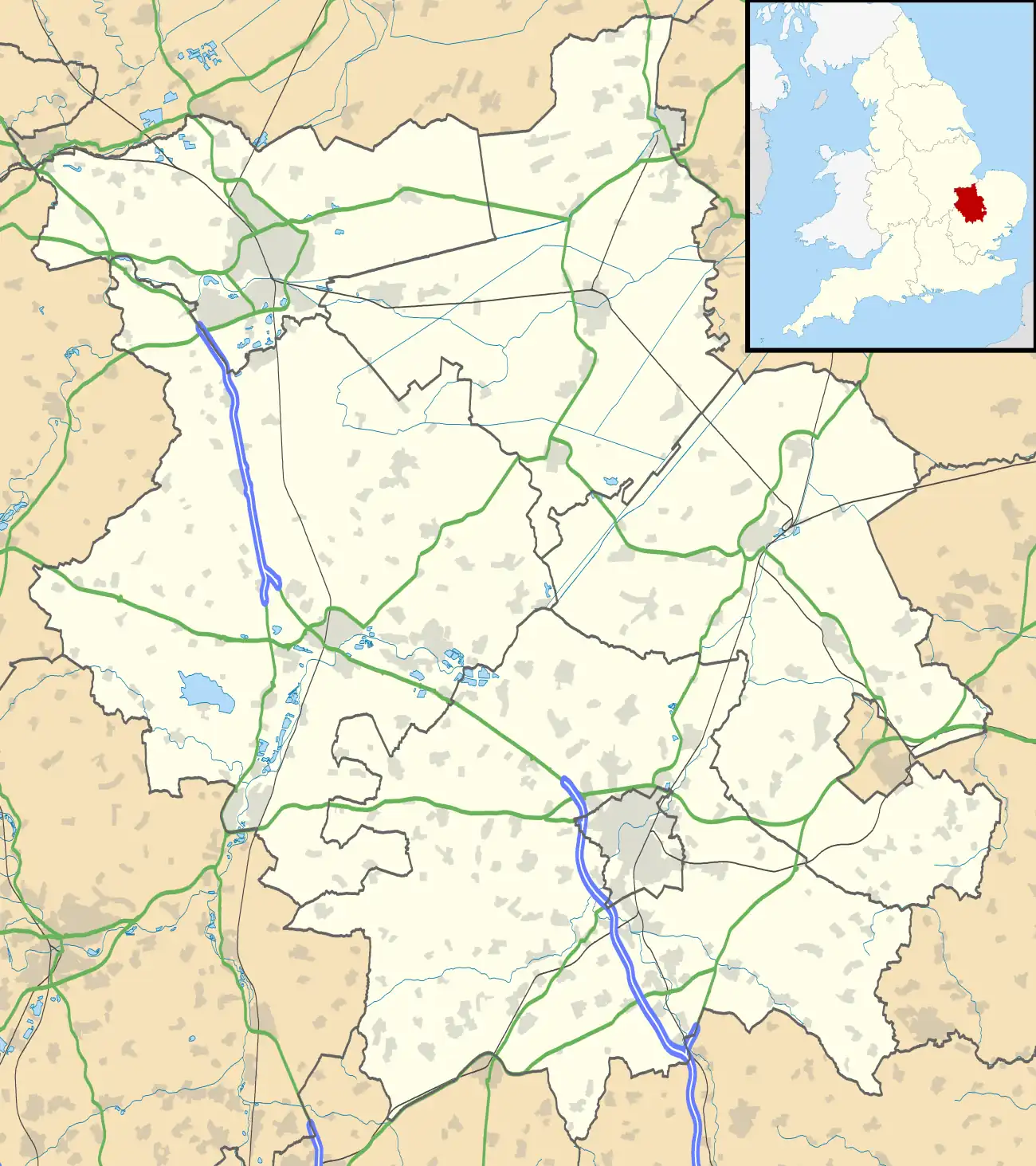 Anglesey Abbey is located in Cambridgeshire