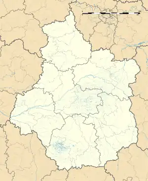 Sully-sur-Loire is located in Centre-Val de Loire