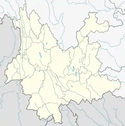 Gejiu is located in Yunnan