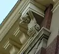Cornice detail Chubb Block (1907) Saskatoon