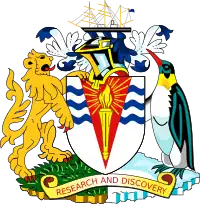 Coat of arms of the British Antarctic Territory