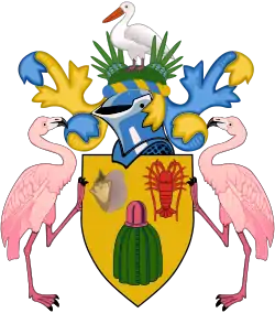 Coat of arms of the Turks and Caicos Islands