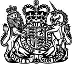 Coat of arms of the United Kingdom displayed on Acts of Parliament and on British Passports