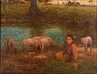 Trees, a shady boon for simple sheep