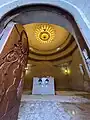 The entrance to the Yezidi temple