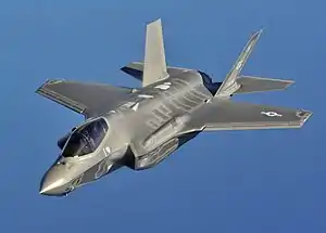 F-35A off the coast of Northwest Florida.