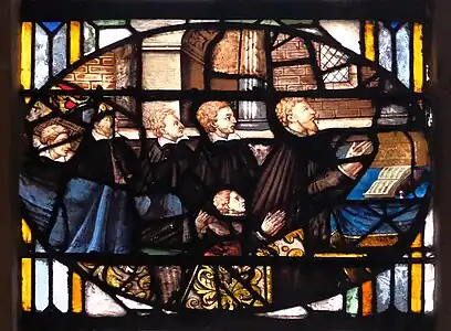"Donors in Prayer", Chapel of the Annunciation  (16th century)