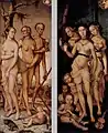 Hans Baldung, Three Ages of Man and Three Graces, 1540–1545, Prado