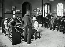 "In the Main Hall of the Strangers' Home, West India Dock", Living London, c. 1902