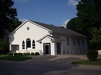 Outreach Restoration Branch, Independence, Missouri.  Previously the location of now-defunct Church of Christ (Hancock)