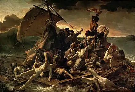 The Raft of the Medusa by  Théodore Géricault (1818–1819)