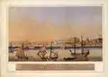 Paramaribo from the Suriname River (1817)