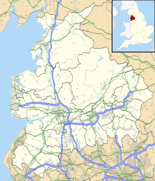 Cleveleys is located in Lancashire
