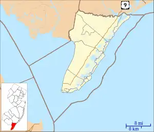 North Wildwood is located in Cape May County, New Jersey