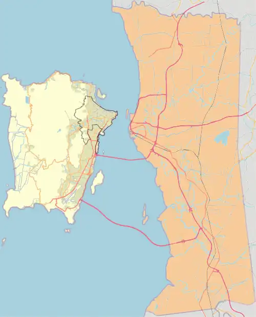 Betong Island is located in Central George Town, Penang