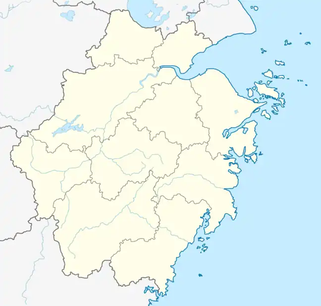 Jiande is located in Zhejiang