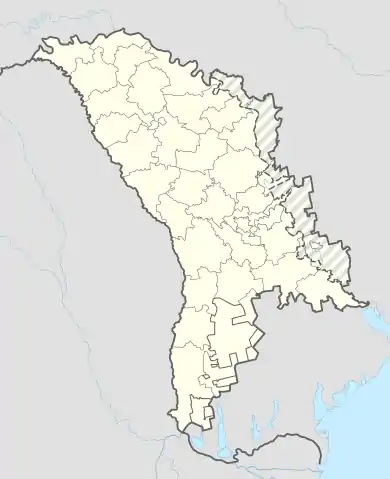 Criuleni is located in Moldova