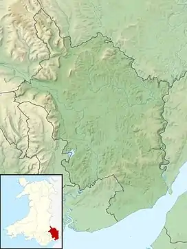 Raglan Lodge is located in Monmouthshire