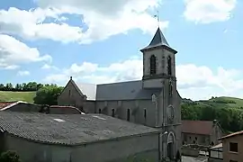 The church in Montagnol
