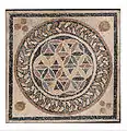 Mosaic floor from a bathhouse in Herod's Palace, Jerusalem, 1st century BCE