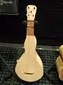 Viola de cocho in a museum in Osaka, Japan.