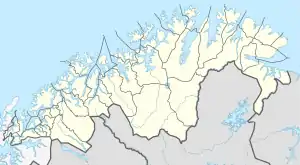 Laukhella is located in Troms og Finnmark
