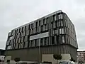 North-east facade of the new building