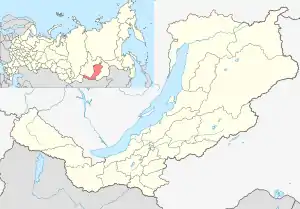 Sayantuy is located in Republic of Buryatia